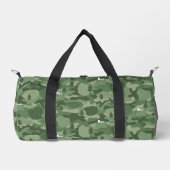 Erdnüsse | Snoopy & Woodstock Camouflage Camp Duffle Bag (Vorderseite)