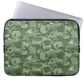 Erdnüsse | Snoopy & Woodstock Camouflage Camp Laptopschutzhülle (Vorderseite)