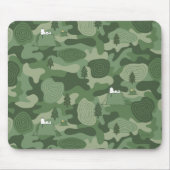 Erdnüsse | Snoopy & Woodstock Camouflage Camp Mousepad (Vorne)