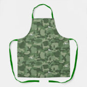 Erdnüsse | Snoopy & Woodstock Camouflage Camp Schürze (Vorderseite)