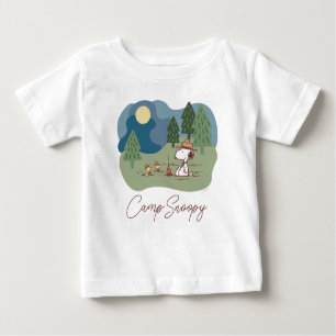 Erdnüsse   Snoopy & Woodstock Camp Baby T-shirt