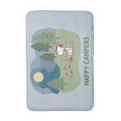 Erdnüsse | Snoopy & Woodstock Camp Badematte (Vorderseite Vertikal)