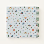 Erdnüsse | Snoopy & Woodstock Camp Karte Notizblock (Rückseite)