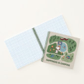 Erdnüsse | Snoopy & Woodstock Camp Karte Notizblock (Innenseite)