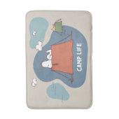 Erdnüsse | Snoopy & Woodstock Camp Life Badematte (Vorderseite Vertikal)