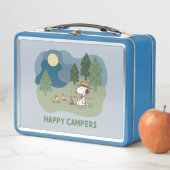 Erdnüsse | Snoopy & Woodstock Camp Metall Brotdose (Beispiel)