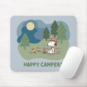 Erdnüsse | Snoopy & Woodstock Camp Mousepad (Mit Mouse)