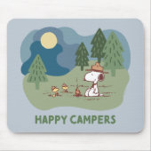 Erdnüsse | Snoopy & Woodstock Camp Mousepad (Vorne)