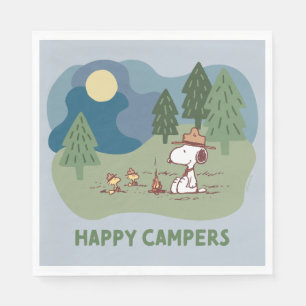 Erdnüsse Snoopy & Woodstock Camp Serviette