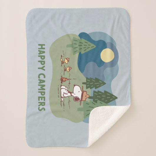 Erdnüsse | Snoopy & Woodstock Camp Sherpadecke (Vorderseite)