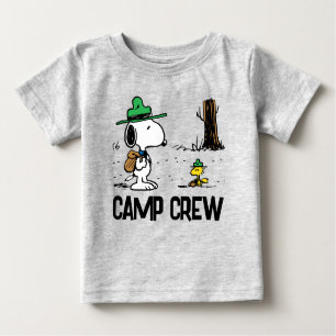 Erdnüsse   Snoopy & Woodstock Camping Baby T-shirt