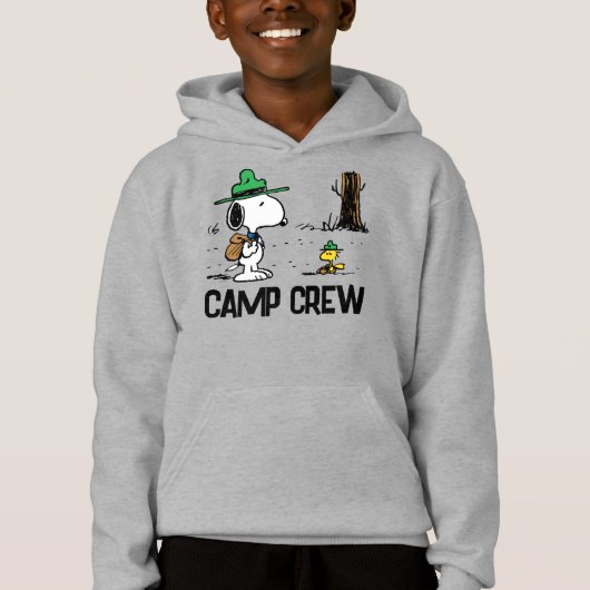 Erdnüsse | Snoopy & Woodstock Camping Hoodie (Vorderseite)