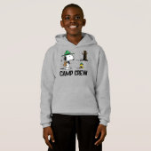 Erdnüsse | Snoopy & Woodstock Camping Hoodie (Vorne ganz)