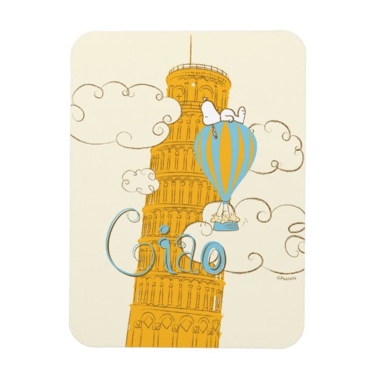 Erdnüsse | Snoopy & Woodstock Ciao Magnet (Vertikal)