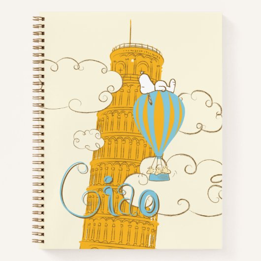 Erdnüsse | Snoopy & Woodstock Ciao Notizblock (Vorderseite)