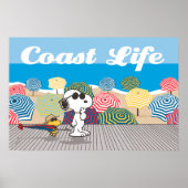 Erdnüsse | Snoopy & Woodstock Coast Life Poster (Vorne)