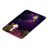 Erdnüsse | Snoopy & Woodstock Cowboy Magnet (Linke Seite)