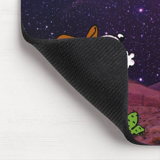 Erdnüsse | Snoopy & Woodstock Cowboy Mousepad (Ecke)