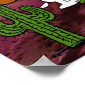 Erdnüsse | Snoopy & Woodstock Cowboy Poster (Ecke)