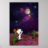 Erdnüsse | Snoopy & Woodstock Cowboy Poster (Vorne)