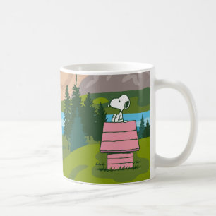 Erdnüsse   Snoopy & Woodstock Das große Outdoor Kaffeetasse
