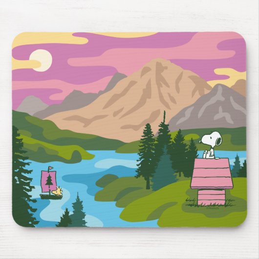 Erdnüsse | Snoopy & Woodstock Das große Outdoor Mousepad (Vorne)