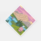 Erdnüsse | Snoopy & Woodstock Das große Outdoor Serviette (Ecke)