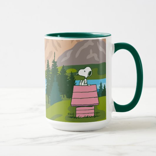 Erdnüsse | Snoopy & Woodstock Das große Outdoor Tasse (Rechts)