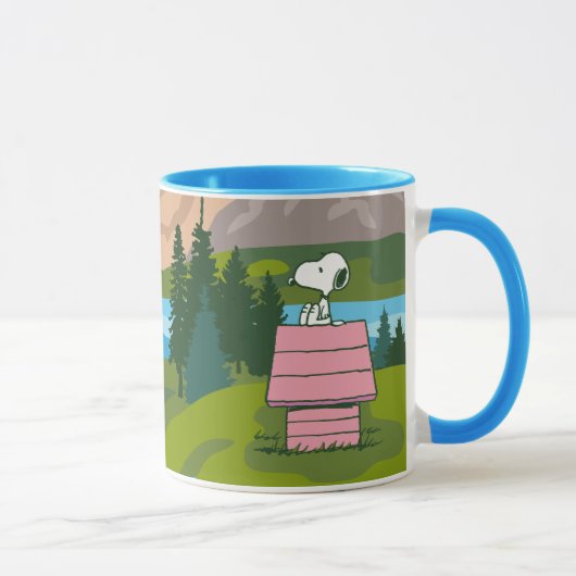 Erdnüsse | Snoopy & Woodstock Das große Outdoor Tasse (Rechts)
