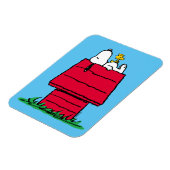 Erdnüsse | Snoopy & Woodstock Doghouse Magnet (Linke Seite)