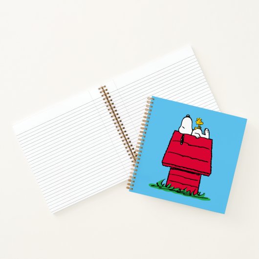 Erdnüsse | Snoopy & Woodstock Doghouse Notizblock (Innenseite)