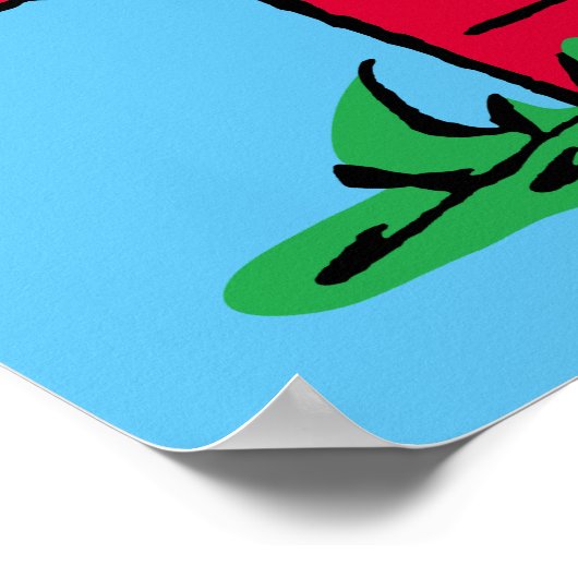 Erdnüsse | Snoopy & Woodstock Doghouse Poster (Ecke)