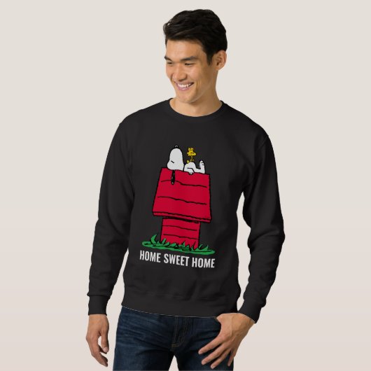 Erdnüsse | Snoopy & Woodstock Doghouse Sweatshirt (Vorne ganz)