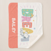 Erdnüsse | Snoopy & Woodstock Dream Sherpadecke (Vorderseite)