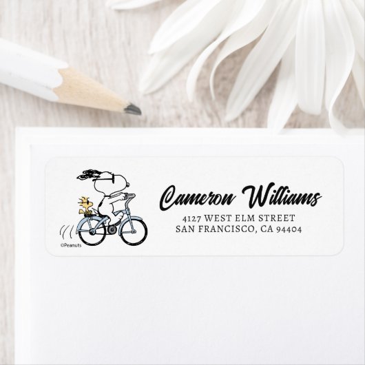 Erdnüsse | Snoopy & Woodstock Fahrrad (Insitu)