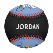 Erdnüsse | Snoopy & Woodstock Fahrrad Baseball (Rückseite)