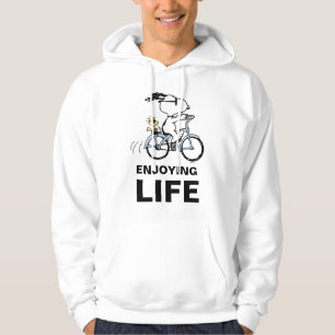 Erdnüsse   Snoopy & Woodstock Fahrrad Hoodie