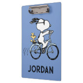 Erdnüsse | Snoopy & Woodstock Fahrrad Klemmbrett (Links)