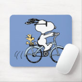 Erdnüsse | Snoopy & Woodstock Fahrrad Mousepad (Mit Mouse)
