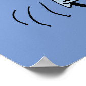 Erdnüsse | Snoopy & Woodstock Fahrrad Poster (Ecke)