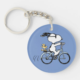 Erdnüsse | Snoopy & Woodstock Fahrrad Schlüsselanhänger