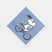 Erdnüsse | Snoopy & Woodstock Fahrrad Serviette (Ecke)