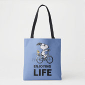 Erdnüsse | Snoopy & Woodstock Fahrrad Tasche (Vorderseite)