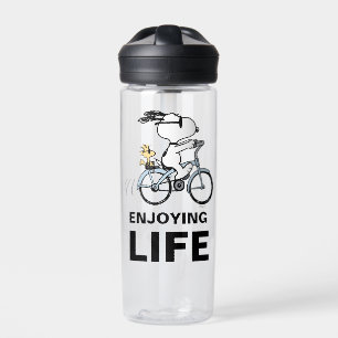 Erdnüsse   Snoopy & Woodstock Fahrrad Trinkflasche
