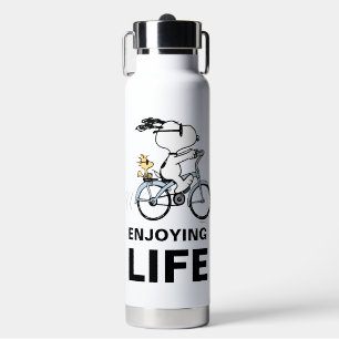 Erdnüsse   Snoopy & Woodstock Fahrrad Trinkflasche