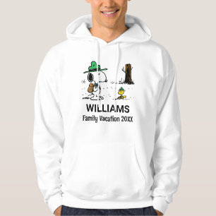 Erdnüsse Snoopy & Woodstock Familienurlaub Hoodie
