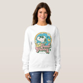 Erdnüsse | Snoopy & Woodstock Feelin'Groovy Sweatshirt (Vorne ganz)