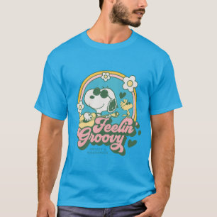 Erdnüsse   Snoopy & Woodstock Feelin'Groovy T-Shirt