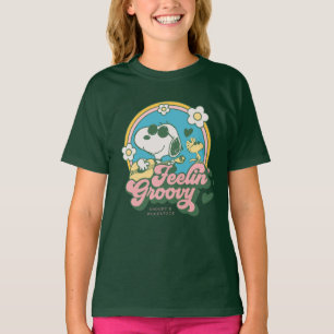 Erdnüsse Snoopy & Woodstock Feelin'Groovy T-Shirt