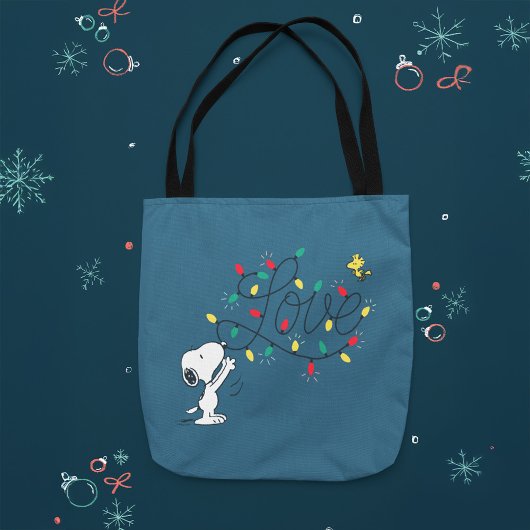 Erdnüsse | Snoopy & Woodstock Feriendekoration Tasche